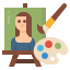malowany obraz - grafika