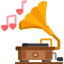gramofon - grafika