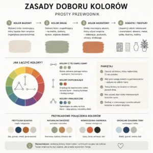 Zasady doboru kolorów wnętrz